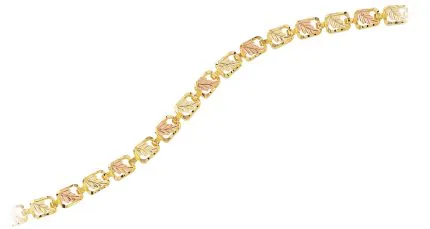 G 866 Mt. Rushmore Black Hills Gold Bracelet