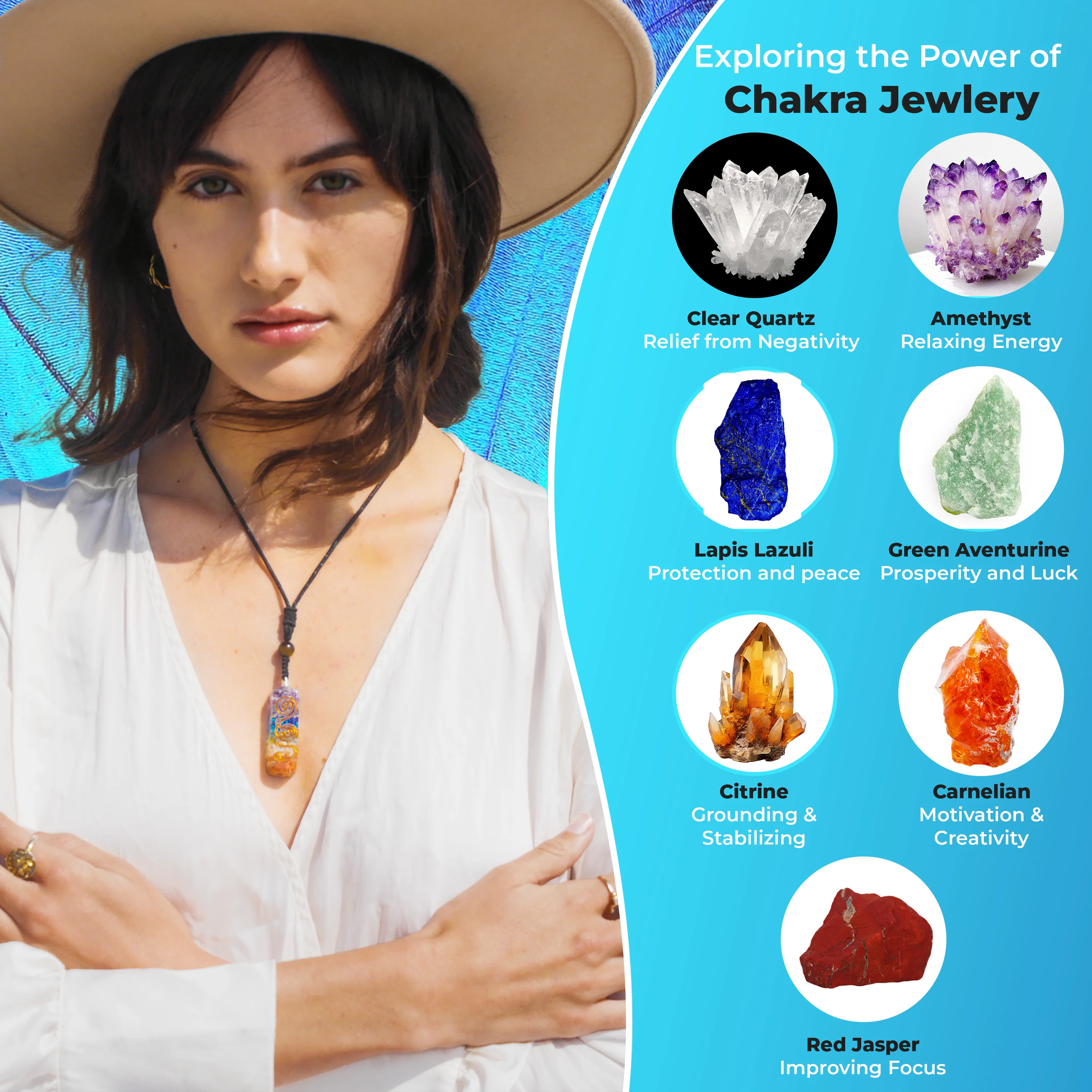 Chakra Jewelry Stones