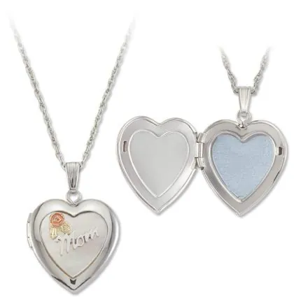 MRLPE800 Landstrom's Black Hills Gold & Silver Mother Pendant